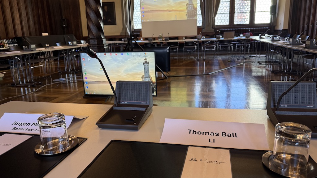 Neue Amtsperiode bei der Lindau Initiative für Thomas Ball